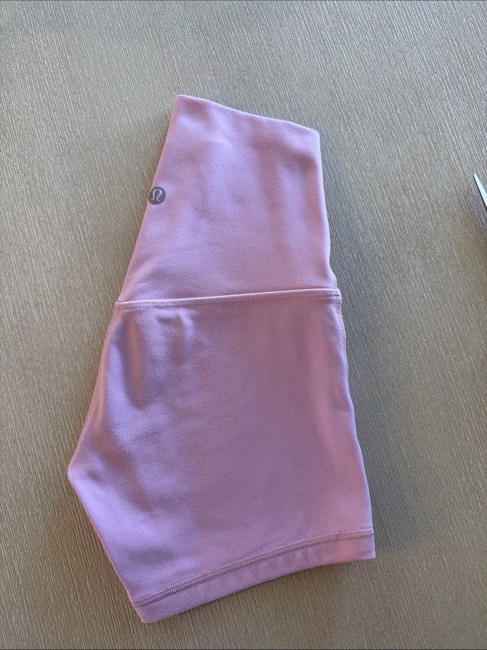 lululemon athletica High-Waist Pink Workout Shorts